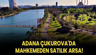Adana ukurova'da mahkemeden satlk arsa!