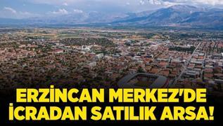 Erzincan Merkez'de 520 metrekare icradan satlk arsa!