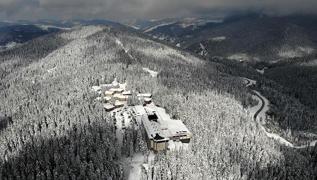Ilgaz Da eteklerine Mays'ta kar yad