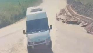 Ortal byle sava alanna evirdi! O anlar kamerada