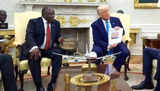 Soykrm ile sulamt... Trump'n grntleri sahte kt