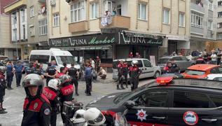 Kkekmece'de polise bakl saldr!
