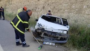 Mardin'de iki otomobil arpt: 8 yaral