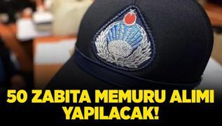 zmir Bykehir Belediye Bakanl 50 zabta memuru alm yapacak!
