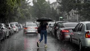 Meteorolojiden baz iller iin kuvvetli saanak uyars