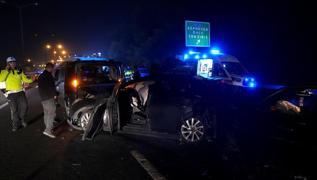 stanbul'da zincirleme kaza! Ortalk sava alanna dnd