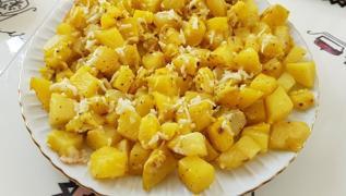 Azlarn suyunu aktan kahvaltlk tarif: Patates kavurmas... Pf noktas patateslerin yumuayana dek halanmas