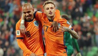 Hollanda'dan Dnya Kupas Elemeleri'nde 8 goll ov!