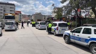 Polisten kaamayaca anlaynca fazla ykn sanayini ortasna dkt