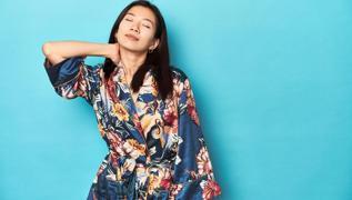 2025'in moda kimono modelleri! En ok iekli desenler n planda