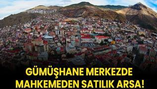 Gmhane Merkezde mahkemeden satlk arsa!