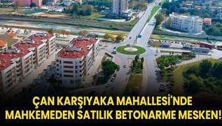 an Karyaka Mahallesi'nde mahkemeden satlk betonarme mesken!