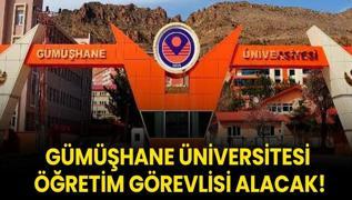 Gmhane niversitesi retim Grevlisi alacak!
