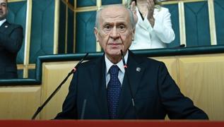 5 ay sonra MHP krssnde... Baheli: srail, ran'a saldrarak srece omak sokmak istedi