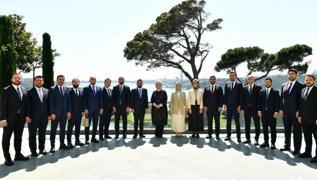 Emine Erdoan, Trkiye Genlik Vakf Ynetim Kurulu ile bir araya geldi