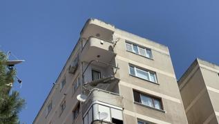 stanbul'da faciadan dnld! 8. kat balkonu kt