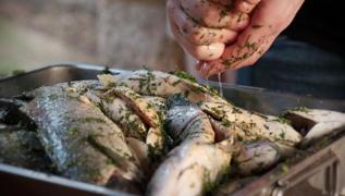 MasterChef'te eleyen balk! Levrek nasl pier? te pf noktalar