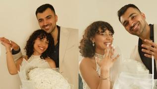 GH'nin yldz Tuba Ylmaz evlilik iin ilk adm att! te niandan ilk fotoraflar