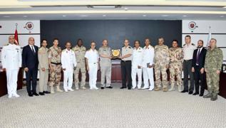 Libya askeri heyetinden MSB'ye ziyaret