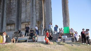 4. Arnica Art Land Sanat altay Aizanoi Antik Kenti'nde gerekletirildi