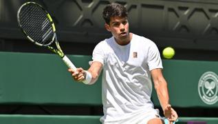 Carlos Alcaraz, Wimbledon'da son 16'ya kt
