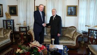 Baheli'nin 'davalar TRT'de yaynlansn' teklifine Bakan Erdoan'dan cevap: Gayet gzel bir takdir