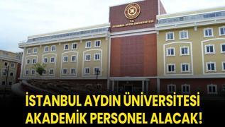 stanbul Aydn niversitesi Akademik Personel alacak!
