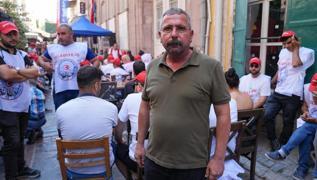 zmir'de iiler yine eylemde... 'Adaletsizce iten atldk'