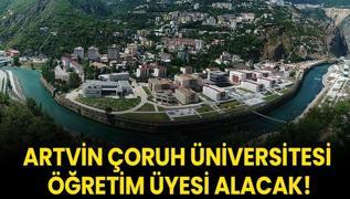 Artvin oruh niversitesi retim Grevlisi alacak!