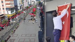 Bakan Erdoan'n arsna kulak verildi! stanbul'da her yer krmz beyaz