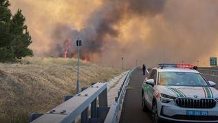 Tekirda'da balad anakkale'ye srad! Otoyol ulama kapatld