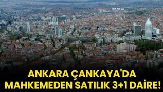 Ankara ankaya'da mahkemeden satlk 3+1 daire!