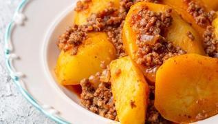 En kolay kymal akam yemei: Kymal patates tarifi