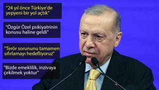 AK Parti 24 yanda: Bakan Erdoan: Yeni yelerimize saldranlara hadi oradan diyorum