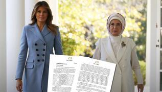 Emine Erdoan'dan Melania Trump'a 'Gazze' mektubu: Sesimizi gcmz birletirmeliyiz