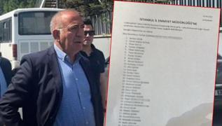 Emniyet'e teslim edildi! Grsel Tekin'den 31 kiilik liste