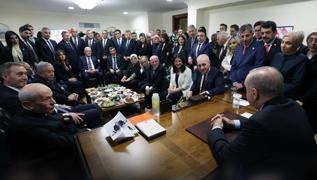 Bakan Erdoan'dan TBMM'de srpriz grme