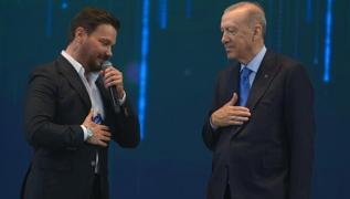 Bakan Erdoan ile bir araya geldi