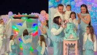 'Aylk gelirim 100 bin lira' demiti: zlem-Tayyar z iftinden boaza kar lks kutlama!