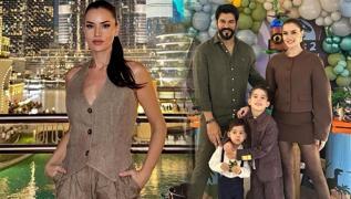 Burak zivit ve Fahriye Evcen dikkat ekti... Stil sahibi aile!