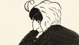 Tek soruluk ak testi: Resimde ilk ne grdnz? Gen bir kadn m, yal bir kadn m?