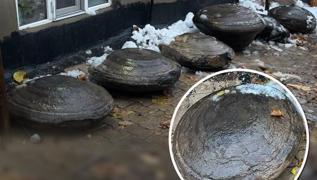 T�rkiye s�n�r�nda gizemli ke�if! Yol �al��mas� s�ras�nda bulundu