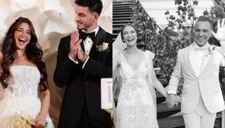 2025'te mutlulu�a evet dediler! Nikah masas�na oturan �nl� �iftler