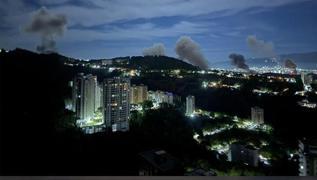 Venezuela'da �iddetli patlama: ABD vuruyor iddias�