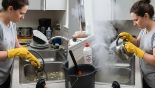 Mutfak lavabosunu a�mak i�in 2 ipucu: Tek malzeme �ok i�