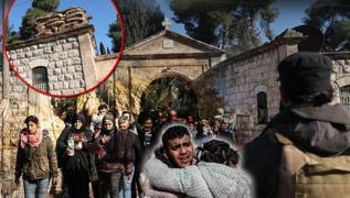 Siviller kalkan, mezarl�k karargah! YPG'nin karanl�k y�z� if�a oldu