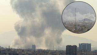 �ran yeni sald�r� dalgas� ba�latt�! Devrim Muhaf�zlar�: F�zeler ABD �slerine ate�lendi