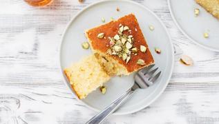 4 ki�ilik revani tarifi: �ay demlenene kadar haz�r