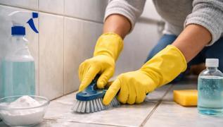 Fayans derzlerini temizlerken dikkat! �ama��r suyuyla o maddeyi kar��t�rmay�n! Zehirliyor