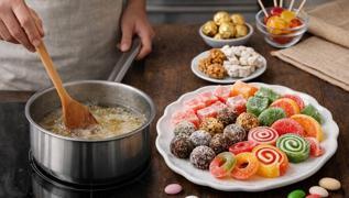 Ev yap�m� bayram �ekeri tarifi